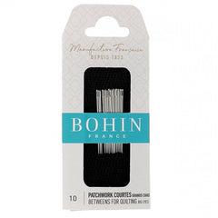 Bohin 00323
Between Needles For Quilting Size 10 Big Eye Bohin 00323
Between Needles For Quilting Size 10 Big Eye