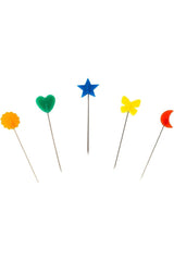 Singer, Decorative Flat Head Pins Size 24 - 1-1/2" 100pk Singer, Decorative Flat Head Pins Size 24 - 1-1/2" 100pk