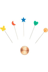 Singer, Decorative Flat Head Pins Size 24 - 1-1/2" 100pk Singer, Decorative Flat Head Pins Size 24 - 1-1/2" 100pk