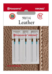 HUSQVARNA® VIKING® Leather Needles Size 90/14 5-Pack HUSQVARNA® VIKING® Leather Needles Size 90/14 5-Pack