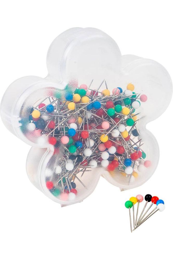 Singer QuiltPro Ball Head Straight Pins - 300pk Singer QuiltPro Ball Head Straight Pins - 300pk