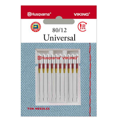 HUSQVARNA® VIKING® Universal Needles Size 80/12 10-pack HUSQVARNA® VIKING® Universal Needles Size 80/12 10-pack