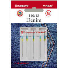 HUSQVARNA® VIKING® Denim Needles Size 110/18 5-pack HUSQVARNA® VIKING® Denim Needles Size 110/18 5-pack