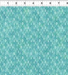 Butterfly Fantasy - Lattice Teal Yardage (Sold By 1/2 Meter) Butterfly Fantasy - Lattice Teal Yardage (Sold By 1/2 Meter)
