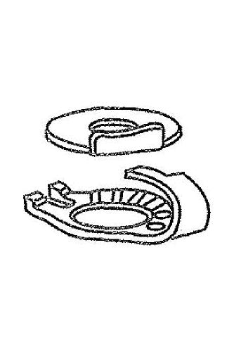 Opener Hook Washer Complete, Consew #13041C Opener Hook Washer Complete, Consew #13041C