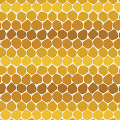 Bee Haven, Honeycomb (Sold By 1/2 Meter) Bee Haven, Honeycomb (Sold By 1/2 Meter)