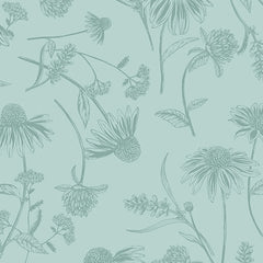 Bee Haven, Coneflower Tonal (Sold By 1/2 Meter) Bee Haven, Coneflower Tonal (Sold By 1/2 Meter)