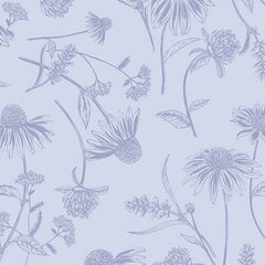 Bee Haven, Coneflower Tonal (Sold By 1/2 Meter) Bee Haven, Coneflower Tonal (Sold By 1/2 Meter)
