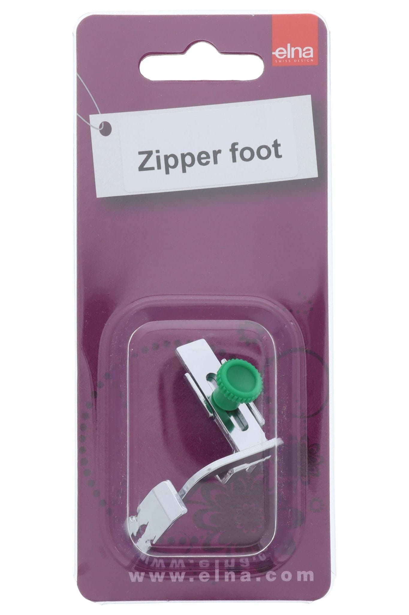 Zipper Foot, Elna #200334024 Zipper Foot, Elna #200334024