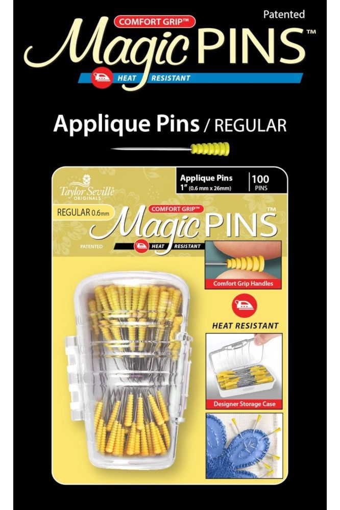 Comfort Grip Magic Pins - Applique Pins Comfort Grip Magic Pins - Applique Pins