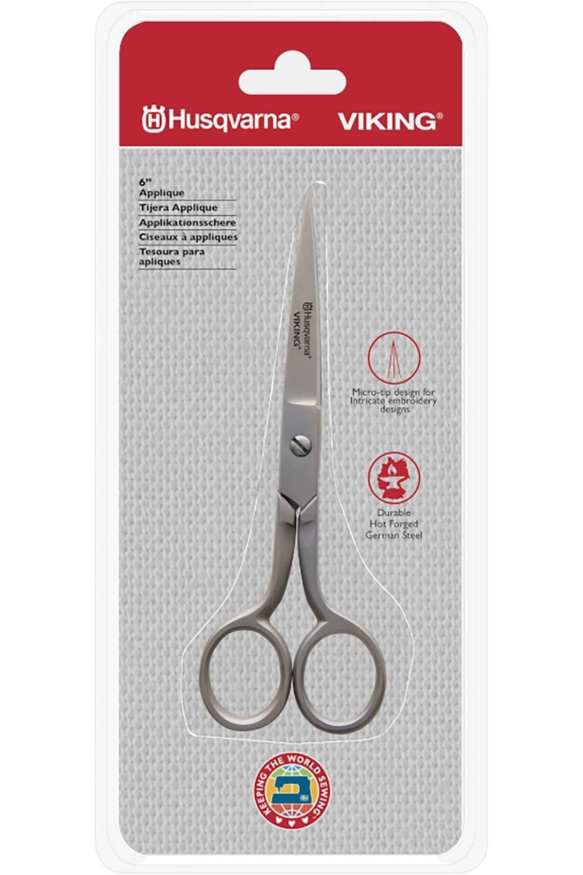 HUSQVARNA® VIKING® 6in/15.2cm Applique Scissor HUSQVARNA® VIKING® 6in/15.2cm Applique Scissor