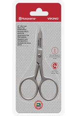 HUSQVARNA® VIKING® 4in/10.2cm Micro Tip Straight Blade Scissor HUSQVARNA® VIKING® 4in/10.2cm Micro Tip Straight Blade Scissor
