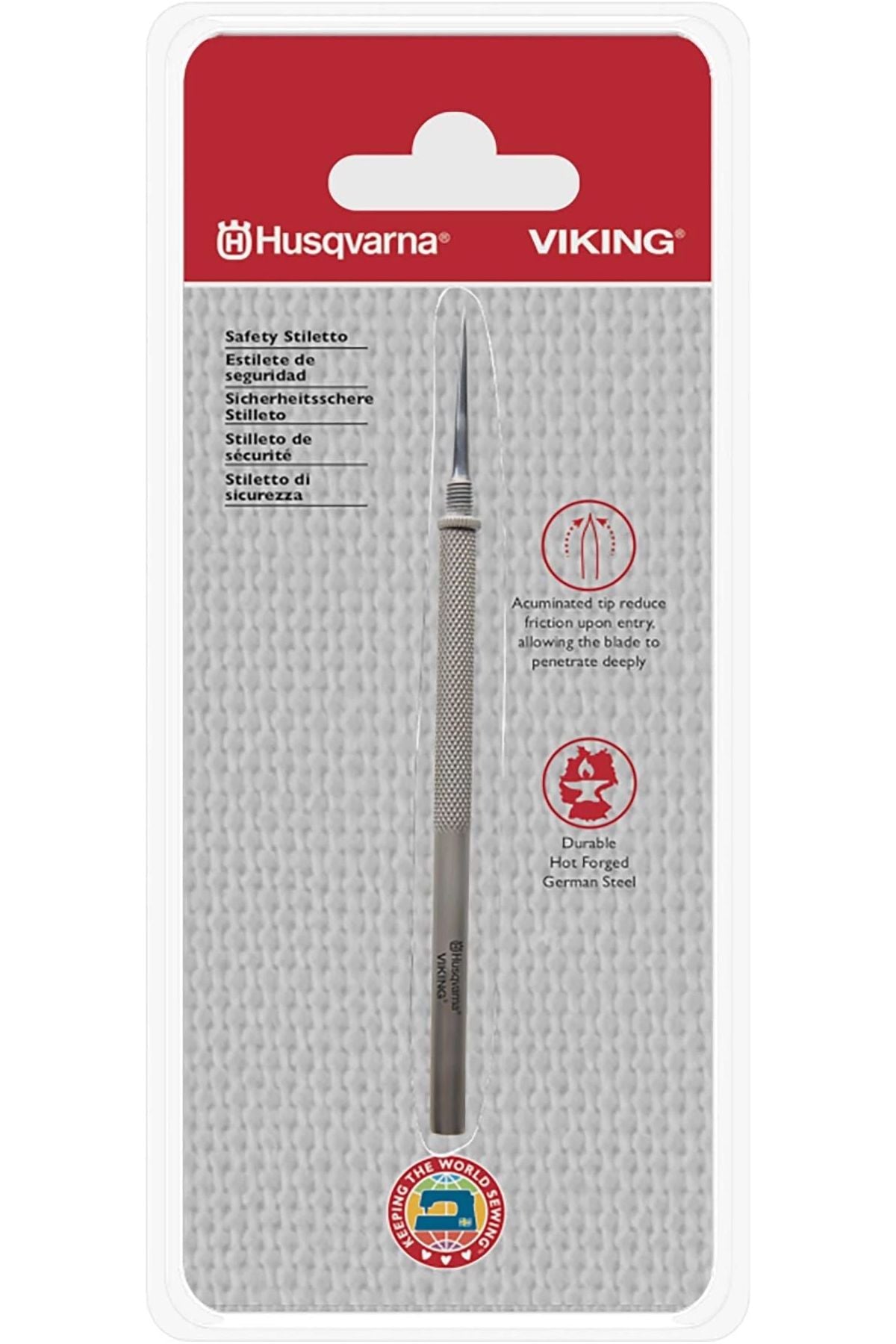HUSQVARNA® VIKING® 6in/15.2cm Safety Stiletto HUSQVARNA® VIKING® 6in/15.2cm Safety Stiletto