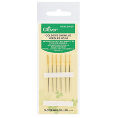 Gold Eye Chenille Needles (No. 20) Gold Eye Chenille Needles (No. 20)
