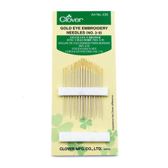 Gold Eye Embroidery Needles (No. 3-9) Gold Eye Embroidery Needles (No. 3-9)