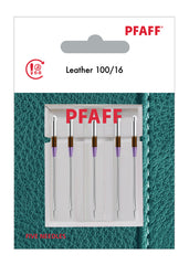 PFAFF® Leather Needles Size 100/16 5-Pack PFAFF® Leather Needles Size 100/16 5-Pack