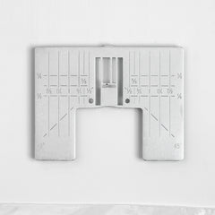 HUSQVARNA® VIKING® Standard Zigzag Needle Plate with Inch Markings HUSQVARNA® VIKING® Standard Zigzag Needle Plate with Inch Markings