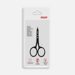 PFAFF® 4in/10.2cm Micro Tip Curved Blade Scissor PFAFF® 4in/10.2cm Micro Tip Curved Blade Scissor