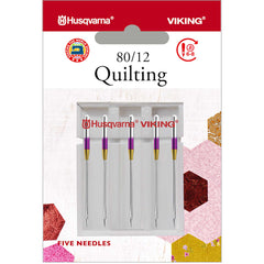 HUSQVARNA® VIKING® Quilting Needles Size 80/12 5-Pack HUSQVARNA® VIKING® Quilting Needles Size 80/12 5-Pack