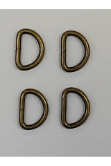 Emmaline, D-Rings 4 pack 1/2" 12mm Emmaline, D-Rings 4 pack 1/2" 12mm