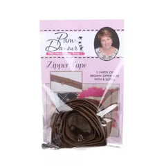 3 Yards of Reversible Coil Zipper Tape with 8 Slides - Brown - Zippers 3 Yards of Reversible Coil Zipper Tape with 8 Slides - Brown - Zippers