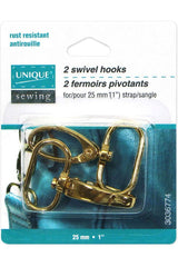 UNIQUE SEWING Swivel Clasps - 25mm 1" - 2 pcs. UNIQUE SEWING Swivel Clasps - 25mm 1" - 2 pcs.