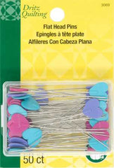 Dritz Flat Heart Pin Size 32 - 2in 50ct $11.99 Dritz Flat Heart Pin Size 32 - 2in 50ct $11.99