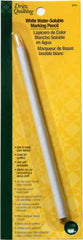 Dritz Water Soluble Marking Pencil-White Dritz Water Soluble Marking Pencil-White