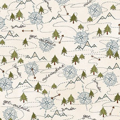 3138-44 Cream || The Mountains are Calling 3138-44 Cream || The Mountains are Calling