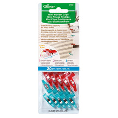 Mini Wonder Clips® (Red & Blue) - 20 pcs. Mini Wonder Clips® (Red & Blue) - 20 pcs.