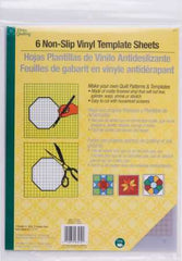 Dritz 6 Non-Slip Vinyl Template Sheets Dritz 6 Non-Slip Vinyl Template Sheets