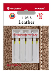 HUSQVARNA® VIKING® Leather Needles Size 110/18 5-Pack HUSQVARNA® VIKING® Leather Needles Size 110/18 5-Pack