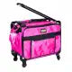 TuttoSewing Machine Case On Wheels Small 17in Pink TuttoSewing Machine Case On Wheels Small 17in Pink