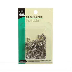 Dritz Safety Pin Nickel Assorted Size 50ct Dritz Safety Pin Nickel Assorted Size 50ct