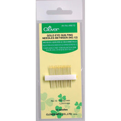 Gold Eye Quilting Needles Between (No. 12) Gold Eye Quilting Needles Between (No. 12)