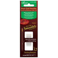 Black Gold Hand Sewing Needles (Quilting Between) No. 12 Black Gold Hand Sewing Needles (Quilting Between) No. 12