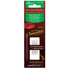 Black Gold Hand Sewing Needles (Quilting Between) No. 9, 10, 12 Black Gold Hand Sewing Needles (Quilting Between) No. 9, 10, 12