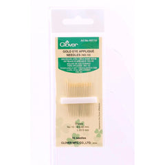 Gold Eye Applique Needles (No. 10) Gold Eye Applique Needles (No. 10)