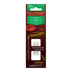 Black Gold Hand Sewing Needles (Applique/Sharps) No. 9, 10, 12 Black Gold Hand Sewing Needles (Applique/Sharps) No. 9, 10, 12