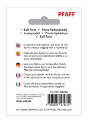 PFAFF® Ball Point Needles Size 70/10 5-Pack PFAFF® Ball Point Needles Size 70/10 5-Pack