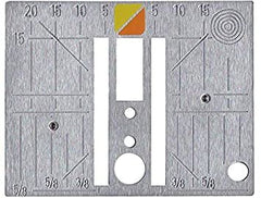Bernina Punch Tool Stitch Plate Bernina Punch Tool Stitch Plate