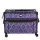 Tutto Sewing Machine Case On Wheels Large 21in Purple Diamond Tutto Sewing Machine Case On Wheels Large 21in Purple Diamond