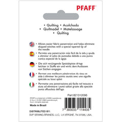 PFAFF® Quilting Needles Size 80/12 5-Pack PFAFF® Quilting Needles Size 80/12 5-Pack