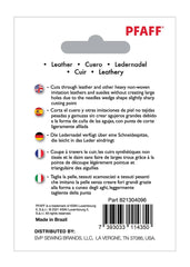 PFAFF® Leather Needles Size 80/12 5-Pack PFAFF® Leather Needles Size 80/12 5-Pack