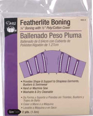 Dritz Boning Featherlite 1/2in x 2yds White Dritz Boning Featherlite 1/2in x 2yds White