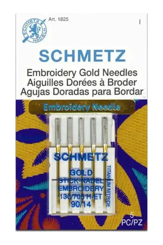 Schmetz Gold Embroidery Needle Schmetz Gold Embroidery Needle