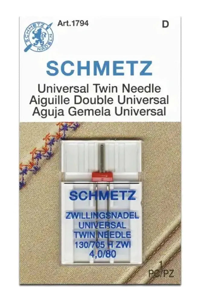 Schmetz Universal Twin Needle Schmetz Universal Twin Needle