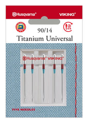 HUSQVARNA® VIKING® Universal Titanium Needles Size 90/14 5-pack HUSQVARNA® VIKING® Universal Titanium Needles Size 90/14 5-pack