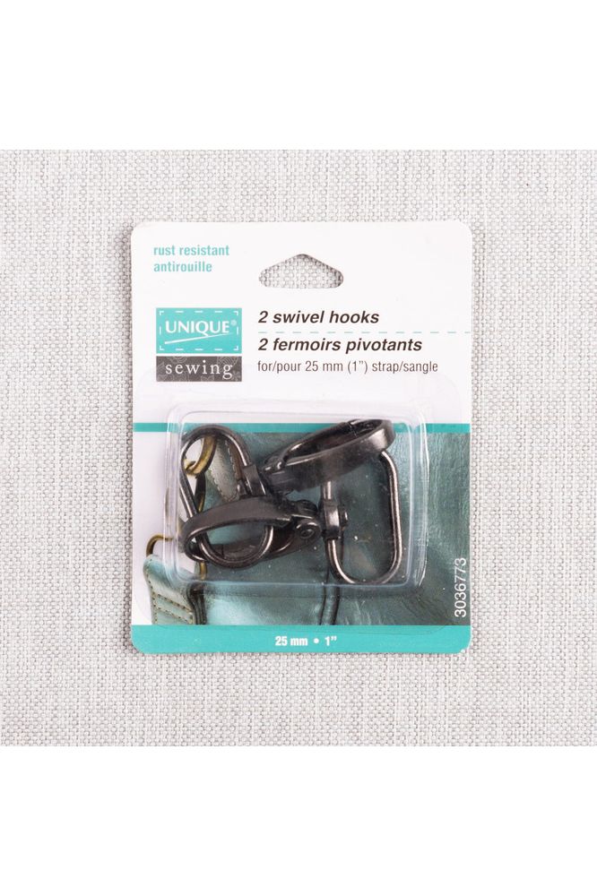 UNIQUE SEWING Swivel Clasps - 25mm 1" - 2 pcs. UNIQUE SEWING Swivel Clasps - 25mm 1" - 2 pcs.