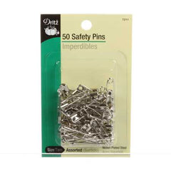 Dritz Safety Pin Nickel Size 1/2 50ct Dritz Safety Pin Nickel Size 1/2 50ct
